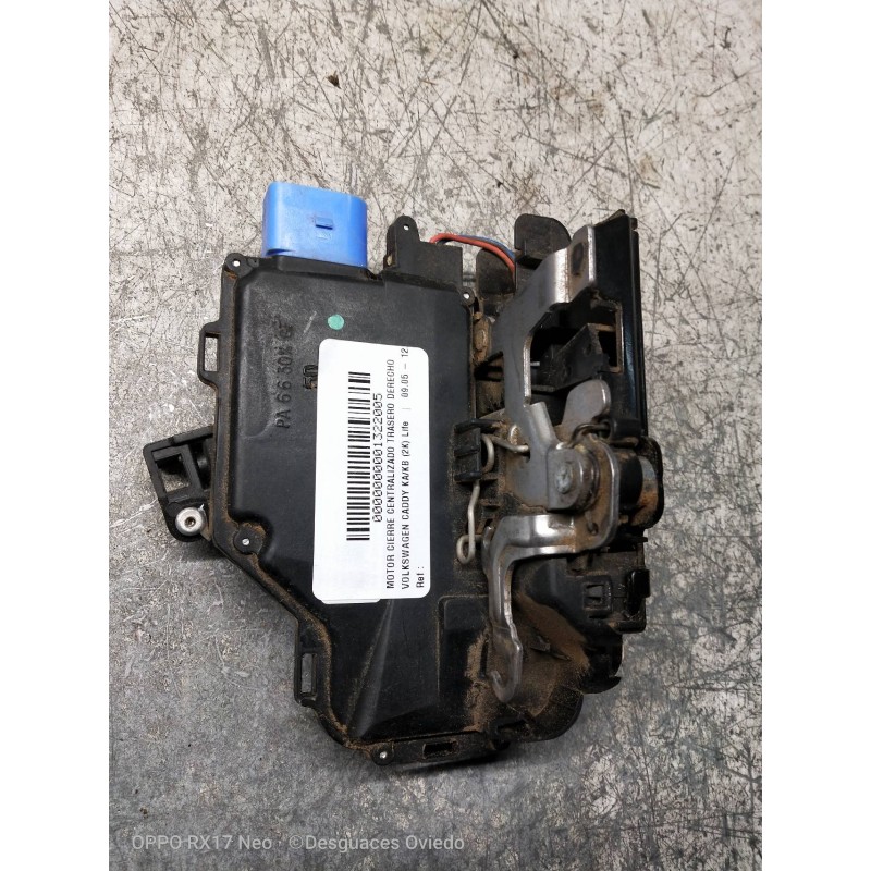 Recambio de motor cierre centralizado trasero derecho para volkswagen caddy ka/kb (2k) life referencia OEM IAM   5P