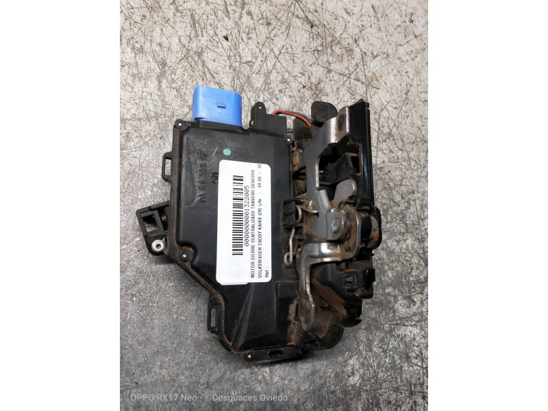 Recambio de motor cierre centralizado trasero derecho para volkswagen caddy ka/kb (2k) life referencia OEM IAM   5P