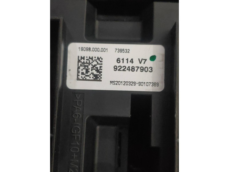 Recambio de caja reles / fusibles para bmw serie 1 lim. (f20) 116d referencia OEM IAM 922487903 6114V7922487903 