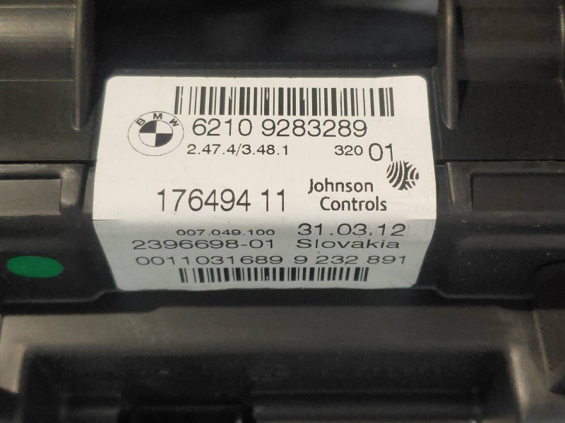 Recambio de cuadro instrumentos para bmw serie 1 lim. (f20) 116d referencia OEM IAM 62109283289 17649411 239669801