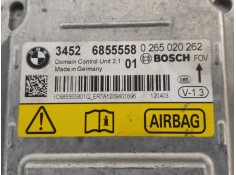 Recambio de centralita airbag para bmw serie 1 lim. (f20) 116d referencia OEM IAM 0265020262 34526855558  2