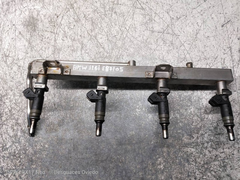 Recambio de rampa inyectora para bmw serie 1 berlina (e81/e87) 116i referencia OEM IAM 7530420 7526892  Recambio de rampa inyectora para bmw serie 1 berlina (e81/e87) 116i referencia OEM IAM 7530420 7526892