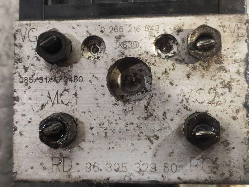 Recambio de abs para peugeot 406 berlina (s1/s2) srdt referencia OEM IAM 0265216543 9630532980 0273004270