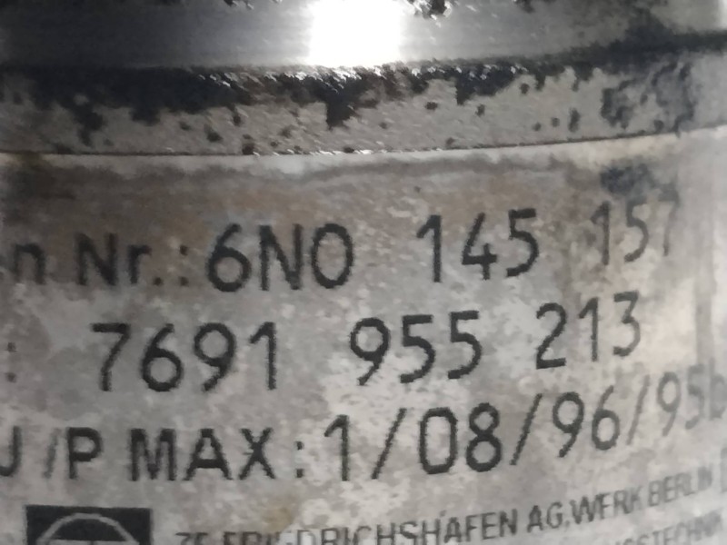 Recambio de bomba direccion para volkswagen polo berlina (6n1) 1.9 diesel referencia OEM IAM 7691955213 6N0145157 