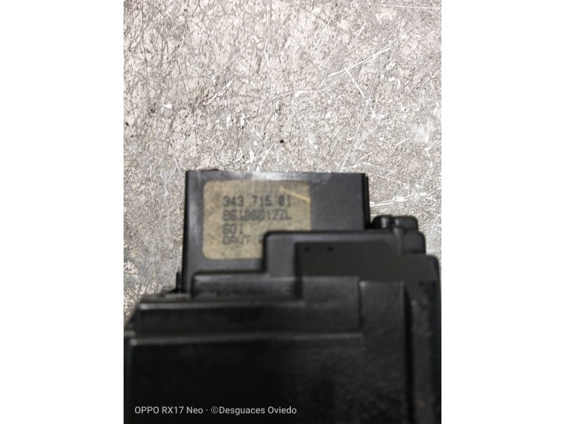 Recambio de mando limpia para peugeot 607 (s1) 3.0 v6 24v referencia OEM IAM 96186612ZL  