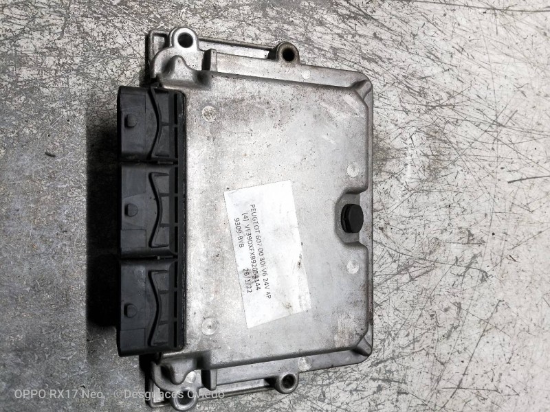 Recambio de centralita motor uce para peugeot 607 (s1) 3.0 v6 24v referencia OEM IAM 0261206418 9635591180 