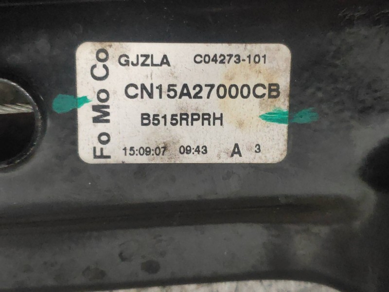 Recambio de elevalunas trasero derecho para ford ecosport titanium referencia OEM IAM CN15A27000CB  