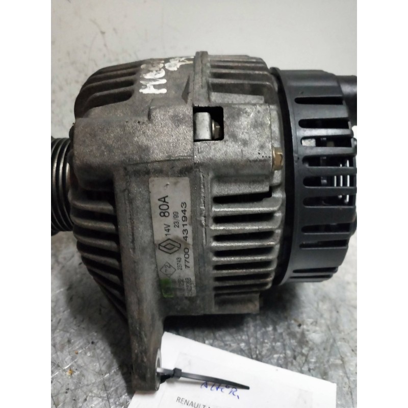 Recambio de alternador para renault megane i fase 2 berlina (ba0) 1.9 d authentique referencia OEM IAM 7700431943  