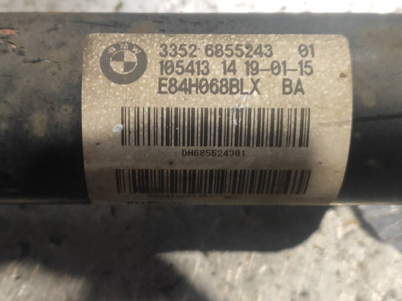 Recambio de amortiguador trasero izquierdo para bmw x1 (e84) xdrive 18d referencia OEM IAM 33526855243  