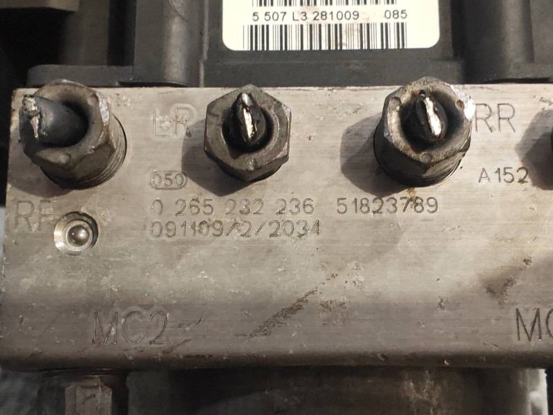 Recambio de abs para ford ka (ccu) titanium+ referencia OEM IAM 0265232236 51823789 0265800791