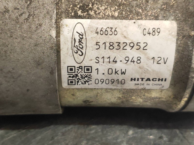 Recambio de motor arranque para ford ka (ccu) titanium+ referencia OEM IAM   