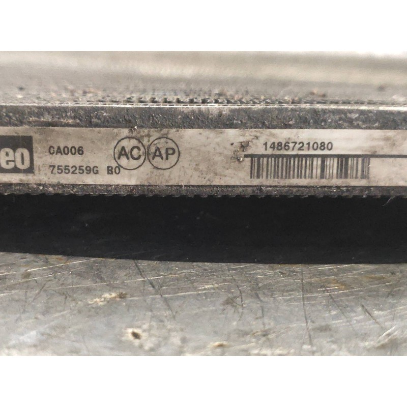Recambio de condensador / radiador aire acondicionado para citroen evasion 2.0 hdi exclusive referencia OEM IAM 1486721080 75525