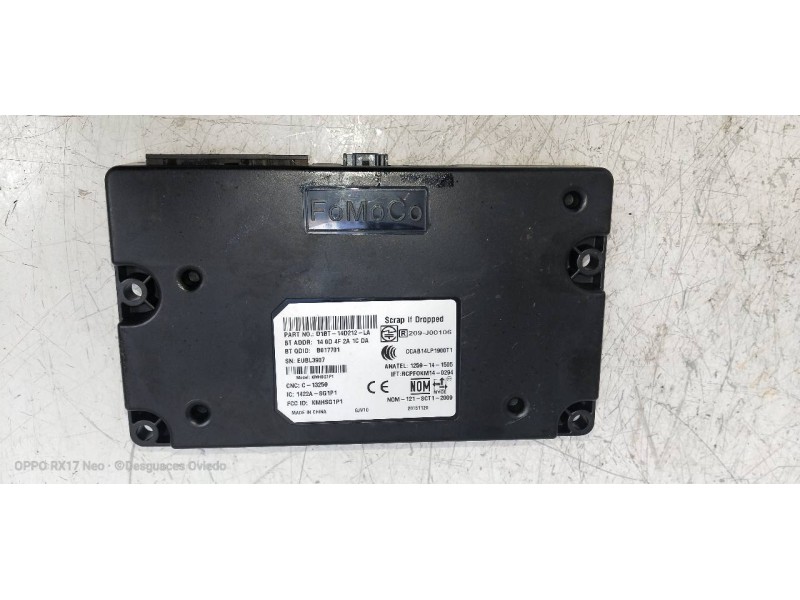 Recambio de modulo electronico para ford fiesta (ccn) trend referencia OEM IAM D1BT14D212LA  
