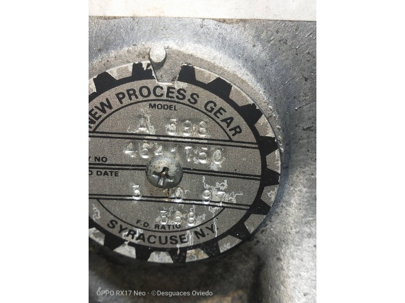 Recambio de caja cambios para chrysler voyager (gs) 2.4 cat referencia OEM IAM A598 4641750 N75030090002