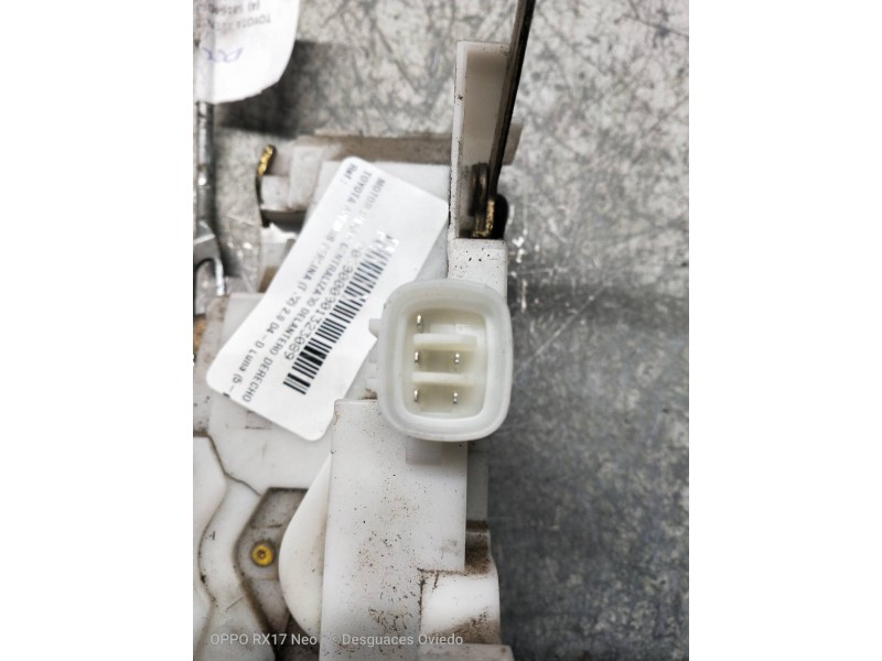 Recambio de motor cierre centralizado delantero derecho para toyota avensis berlina (t 22) 2.0 d4-d luna (5-ptas.) referencia OE