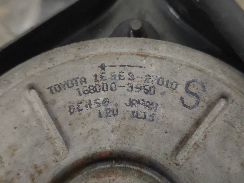 Recambio de electroventilador para toyota avensis berlina (t 22) 2.0 d4-d luna (5-ptas.) referencia OEM IAM 1680003960 163632701