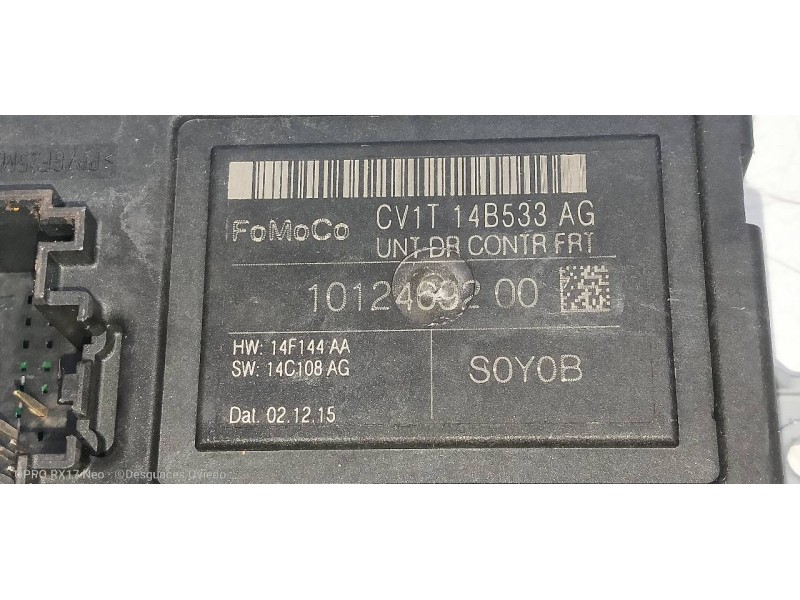 Recambio de modulo electronico para ford fiesta (ccn) trend referencia OEM IAM CV1T14B533AG  