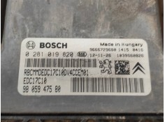 Recambio de centralita motor uce para peugeot 208 active referencia OEM IAM 0281019820 9805947580 9666729680 2