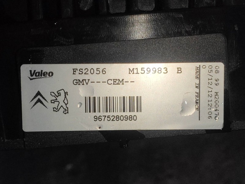 Recambio de electroventilador para peugeot 208 active referencia OEM IAM 9675280980 M159983 