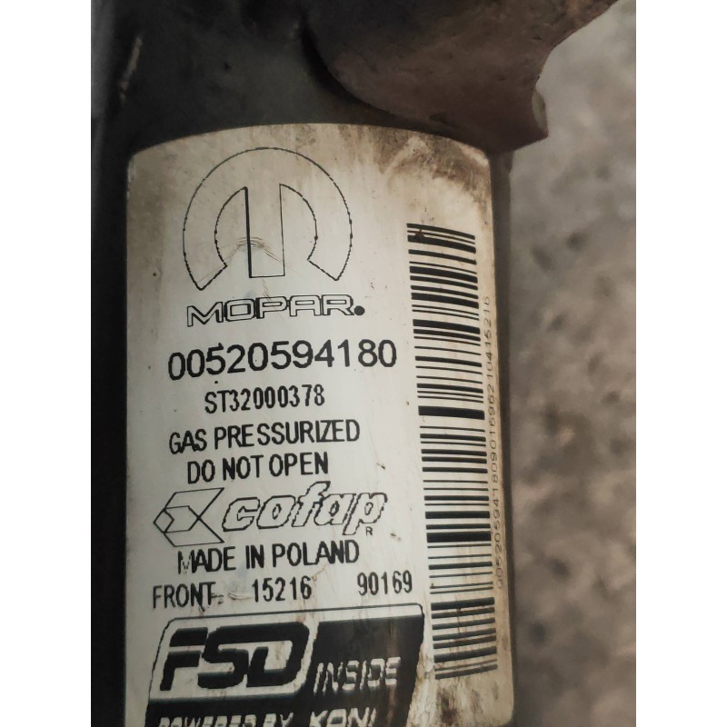 Recambio de amortiguador delantero derecho para fiat tipo ii (357) berlina lounge referencia OEM IAM 00520594180  