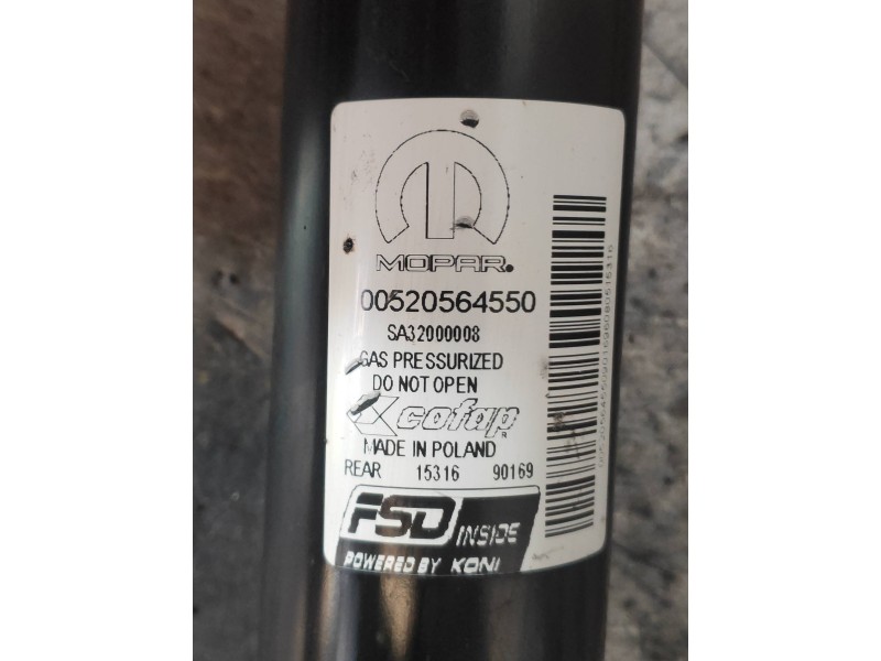 Recambio de amortiguador trasero derecho para fiat tipo ii (357) berlina lounge referencia OEM IAM 00520564550  