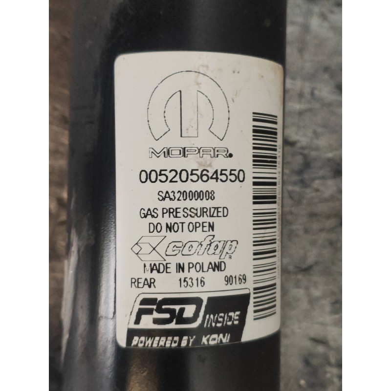 Recambio de amortiguador trasero izquierdo para fiat tipo ii (357) berlina lounge referencia OEM IAM 00520564550  