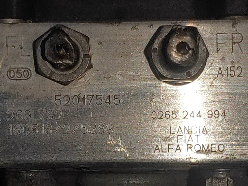 Recambio de abs para fiat tipo ii (357) berlina lounge referencia OEM IAM 0265244994 52017545 0265956480 00520175450