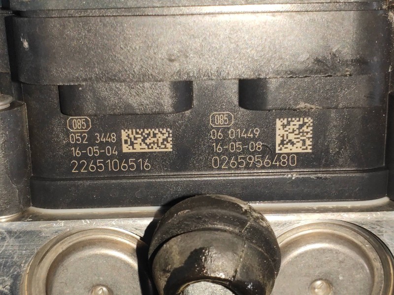 Recambio de abs para fiat tipo ii (357) berlina lounge referencia OEM IAM 0265244994 52017545 0265956480 00520175450