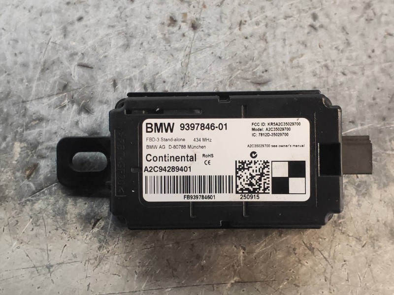 Recambio de modulo electronico para bmw serie 3 lim. (f30) 318d referencia OEM IAM A2C94289401 939784601 