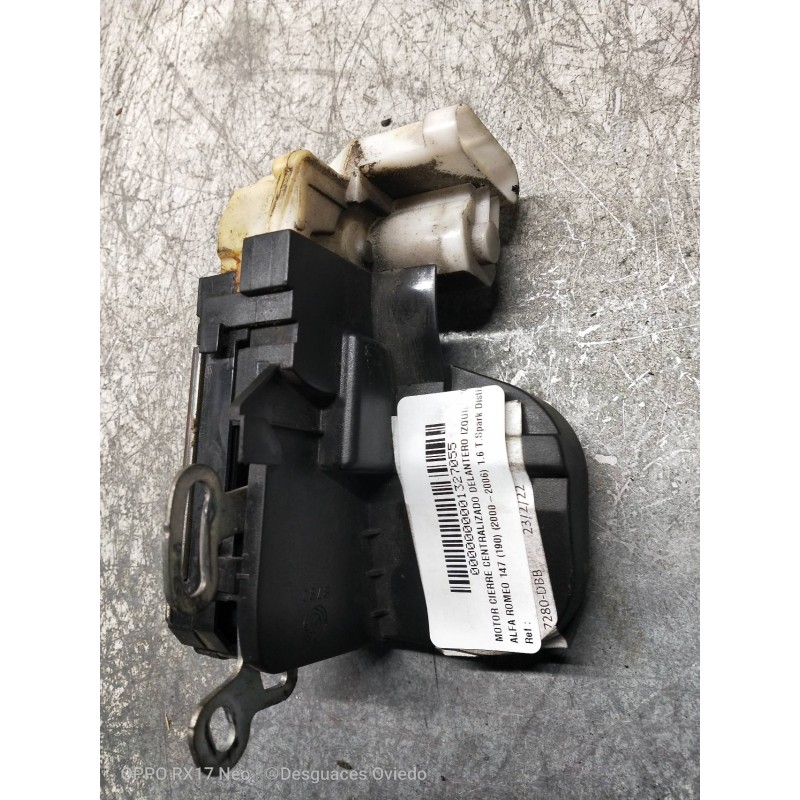 Recambio de motor cierre centralizado delantero izquierdo para alfa romeo 147 (190) 1.6 t.spark distinctive referencia OEM IAM  