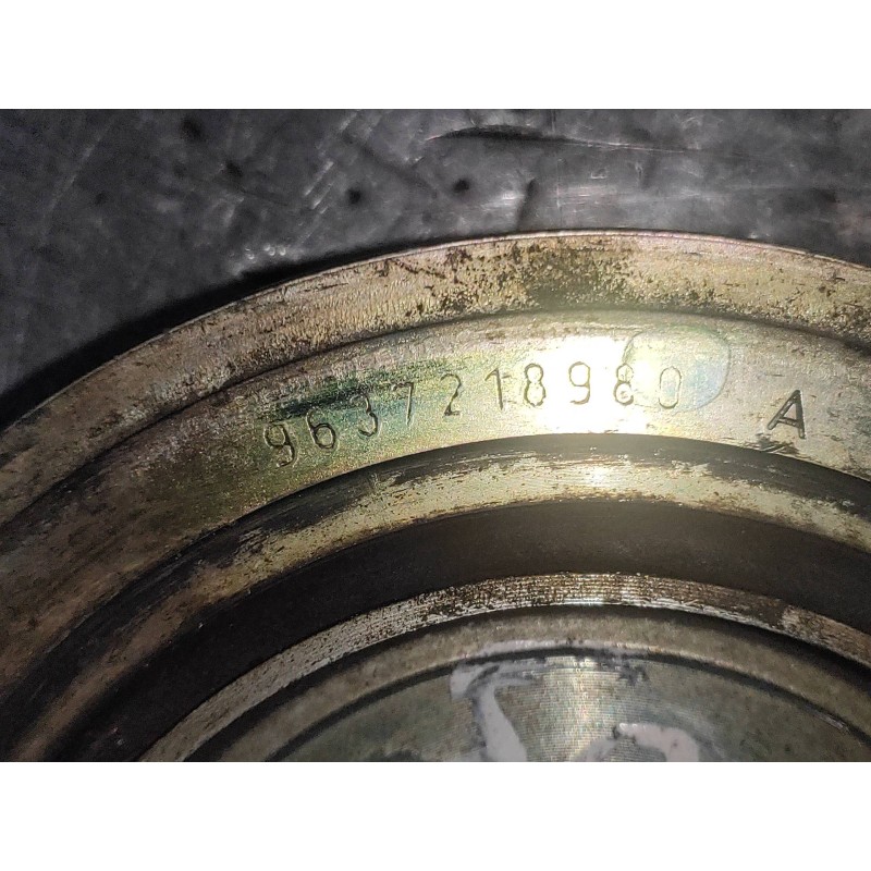 Recambio de polea cigueñal para citroen berlingo 1.9 d 600 furg. referencia OEM IAM 9637218980  