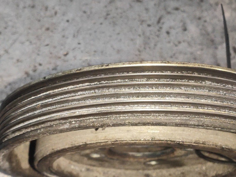 Recambio de polea cigueñal para citroen berlingo 1.9 d 600 furg. referencia OEM IAM 9637218980  