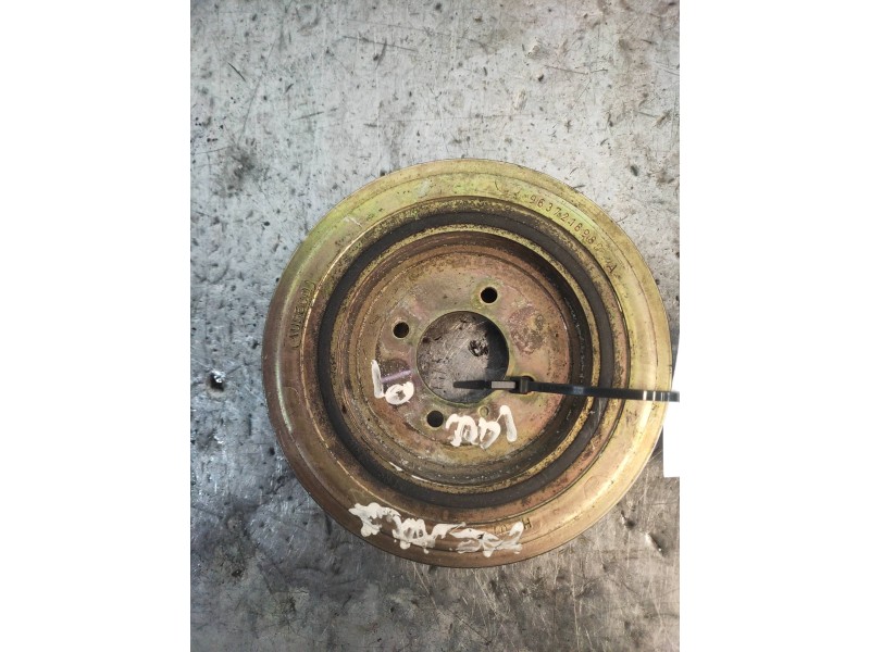Recambio de polea cigueñal para citroen xsara berlina 1.9 d sx referencia OEM IAM 9637218980  