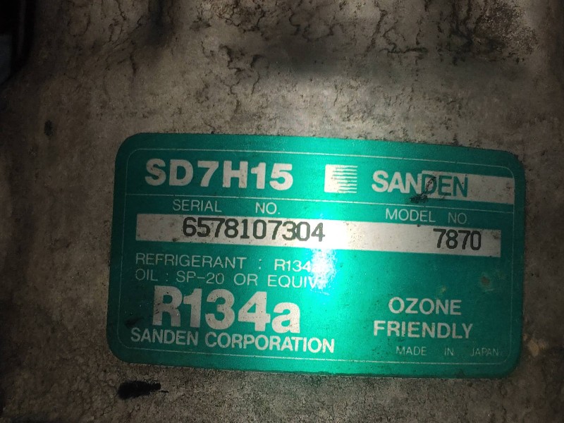 Recambio de compresor aire acondicionado para peugeot 605 srdt referencia OEM IAM SD7H157870  