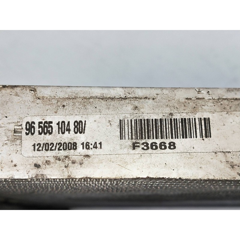 Recambio de radiador agua para citroen c5 berlina 2.2 hdi fap cat (4hx / dw12ed4) referencia OEM IAM 9656510480  