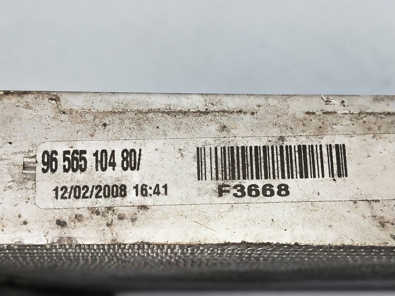 Recambio de radiador agua para citroen c5 berlina 2.2 hdi fap cat (4hx / dw12ed4) referencia OEM IAM 9656510480  