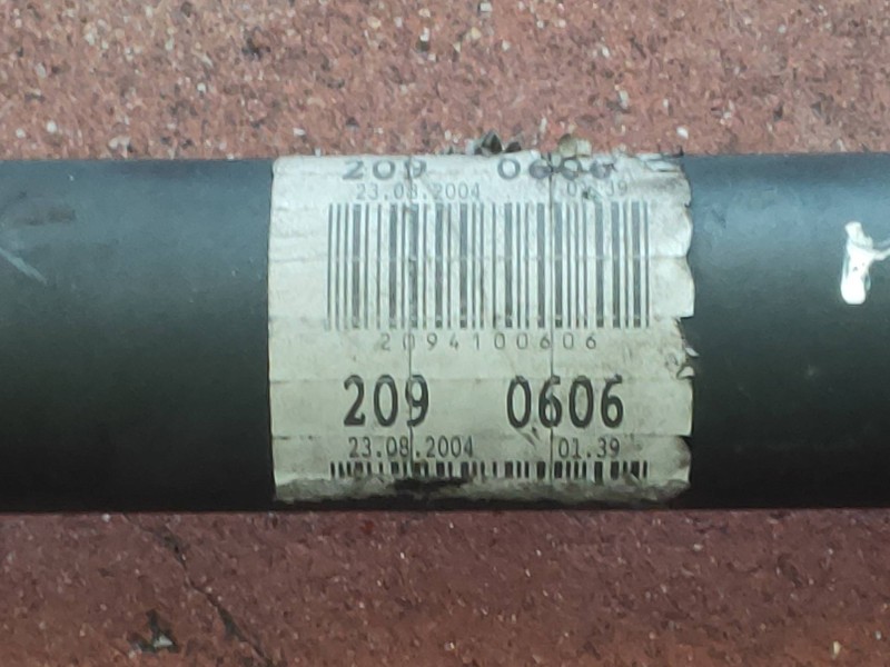 Recambio de transmision central para mercedes clase c (w203) sportcoupe c 180 compressor (203.746) referencia OEM IAM 2090606  