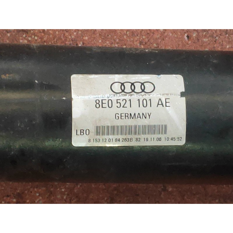Recambio de transmision central para audi a4 berlina (8e) 2.0 tdi quattro (dpf) (103kw) referencia OEM IAM 8E0521101AE  