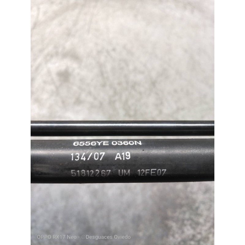 Recambio de amortiguadores maletero / porton para fiat bravo (198) 1.9 8v dynamic multijet mit paket sport referencia OEM IAM 65