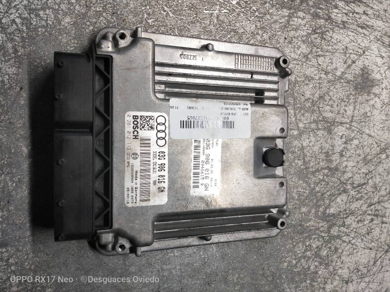 Recambio de centralita motor uce para audi a4 berlina (8e) 2.0 tdi 16v (103kw) referencia OEM IAM 0281012113 03G906016GN EDC16U3
