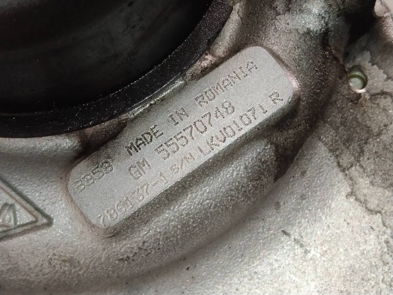 Recambio de turbocompresor para opel insignia berlina cosmo referencia OEM IAM 7861371 55570748 