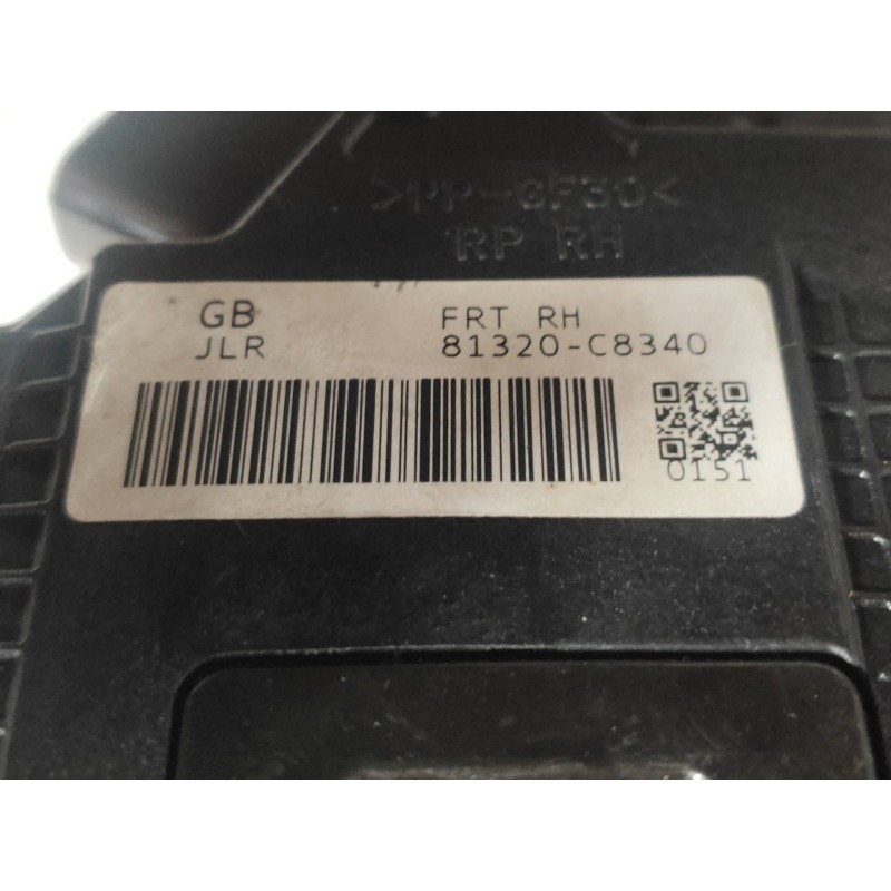 Recambio de motor cierre centralizado delantero derecho para hyundai i20 coupe 1.2 16v cat referencia OEM IAM 81320C8340 3P 