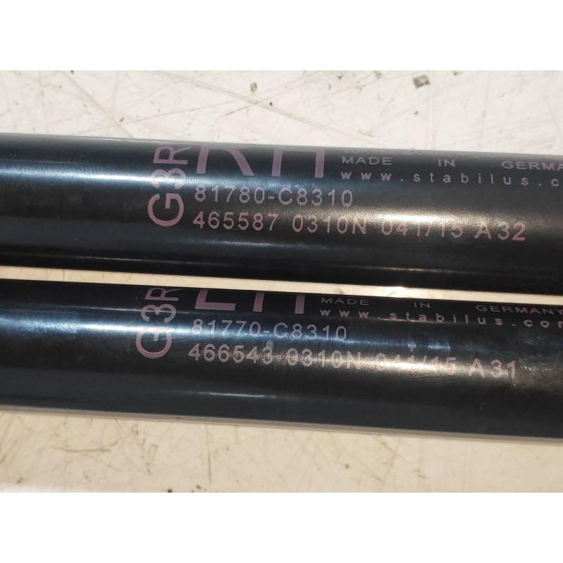 Recambio de amortiguadores maletero / porton para hyundai i20 coupe 1.2 16v cat referencia OEM IAM 81780C8310 81770C8310 