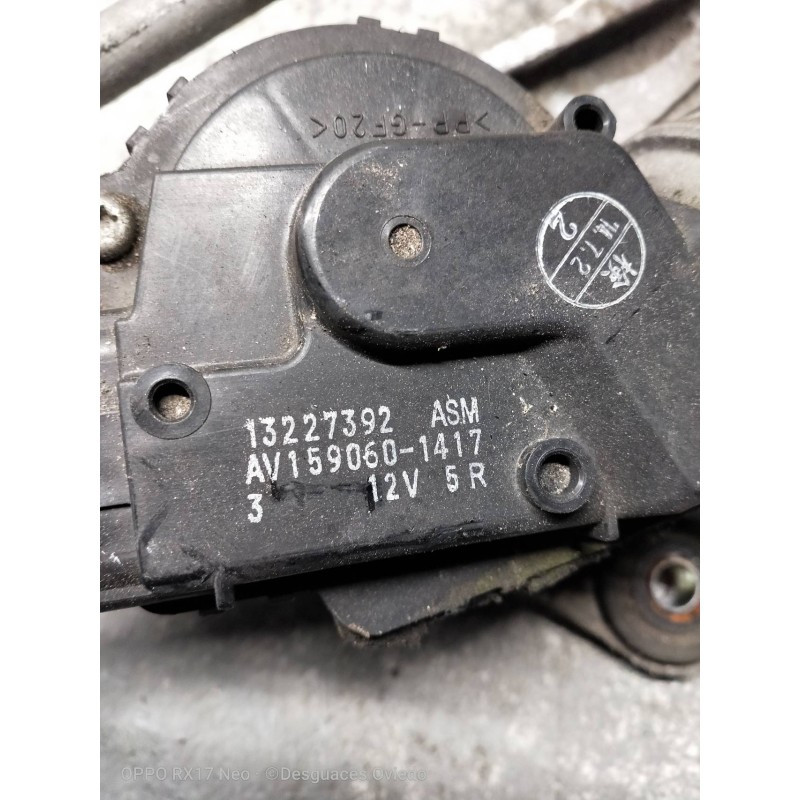 Recambio de motor limpia delantero para opel insignia sports tourer 2.0 16v cdti referencia OEM IAM 13227392 AV1590601417 
