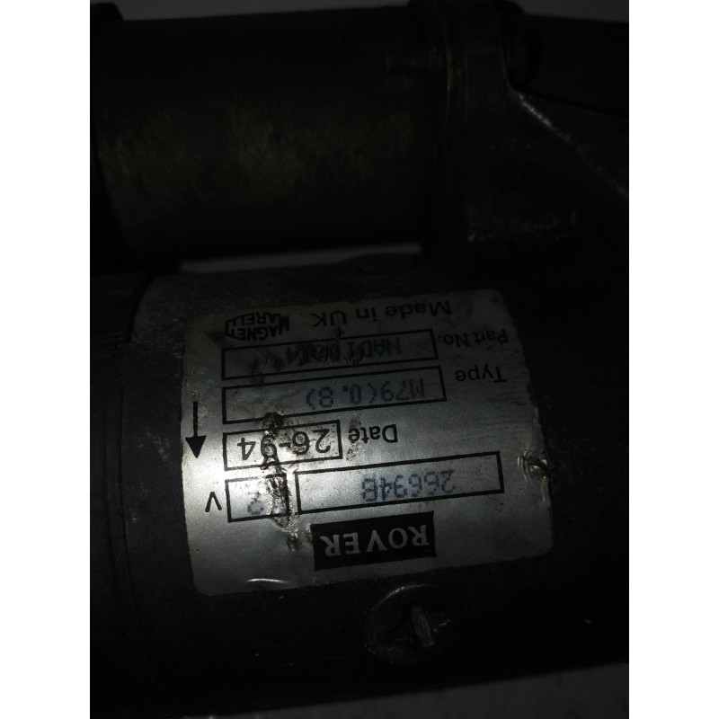 Recambio de motor arranque para mg rover serie 200 (xw) 214 i referencia OEM IAM 26694B MAGNETTI MARELLI  Recambio de motor arranque para mg rover serie 200 (xw) 214 i referencia OEM IAM 26694B MAGNETTI MARELLI