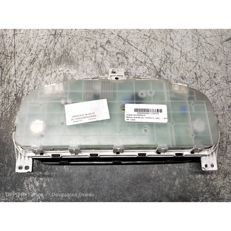 Recambio de cuadro instrumentos para mazda 6 berlina (gg) 1.8 active (5-ptas.) referencia OEM IAM GJ6RC JE 3L15