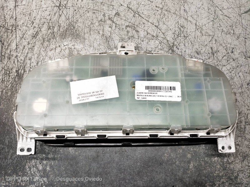 Recambio de cuadro instrumentos para mazda 6 berlina (gg) 1.8 active (5-ptas.) referencia OEM IAM GJ6RC JE 3L15