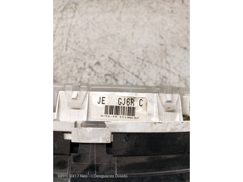 Recambio de cuadro instrumentos para mazda 6 berlina (gg) 1.8 active (5-ptas.) referencia OEM IAM GJ6RC JE 3L15