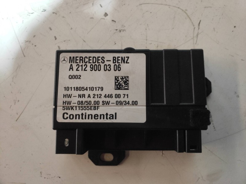 Recambio de modulo electronico para mercedes clase e (w212) familiar 250 cdi blueefficiency (212.203) referencia OEM IAM A212900