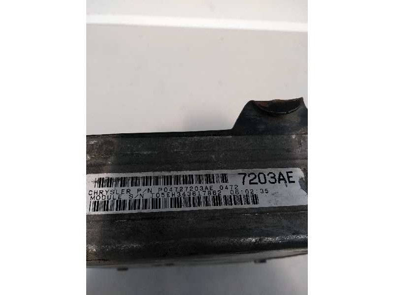 Recambio de centralita motor uce para chrysler voyager (es) referencia OEM IAM P04727203AE  